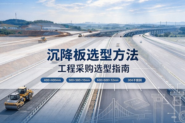 灯塔沉降板选择方法