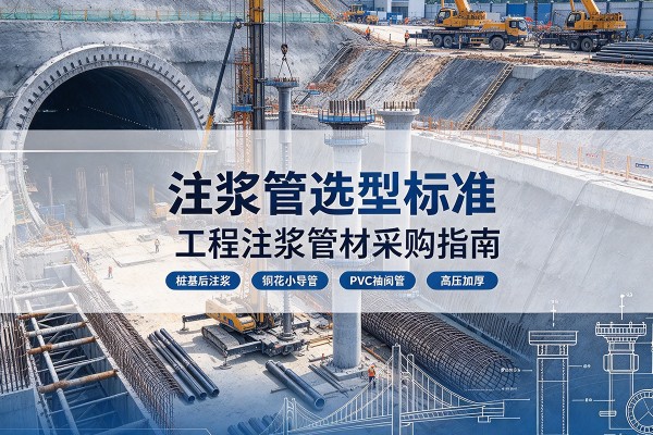 灯塔注浆管选型标准