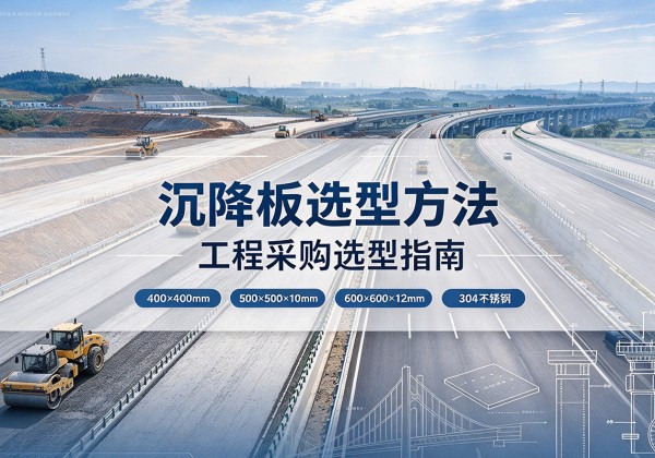 灯塔沉降板选择方法